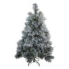Northlight 4.5' Flocked Black Spruce Artificial Christmas Tree - Unlit -Ornaments Store northlight v27369 82017.1588356226