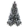 Northlight 7.5' Flocked Black Spruce Artificial Christmas Tree - Unlit -Ornaments Store northlight v27371 11086.1587644090