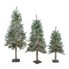 Northlight Set Of 3 Flocked Alpine Artificial Christmas Trees - Unlit -Ornaments Store northlight v27430updated 03254.1668587294