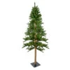 Northlight 6' Pre-Lit Pencil Alpine Artificial Christmas Tree, Clear Lights 1 Northlight 6' Pre-Lit Pencil Alpine Artificial Christmas Tree, Clear Lights -Ornaments Store northlight v27436 70275.1588369243