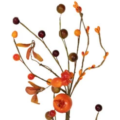 Northlight 5' X 6" Fall Harvest Berries And Leaves Twig Artificial Garland, Unlit 13 Northlight 5' X 6" Fall Harvest Berries And Leaves Twig Artificial Garland, Unlit -Ornaments Store northlight vm02195 04 57583.1696003610