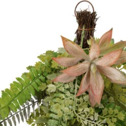 Northlight 28" Leaves And Succulents Artificial Spring Teardrop Swag - Unlit 9 Northlight 28" Leaves And Succulents Artificial Spring Teardrop Swag - Unlit -Ornaments Store northlight vm18923 3new 93179.1671008225