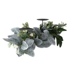 Northlight 32" Iced Leaves And Winter Berries Artificial Christmas Pillar Candle Holder 8 Northlight 32" Iced Leaves And Winter Berries Artificial Christmas Pillar Candle Holder -Ornaments Store northlight vm26547 1 27642.1664381771