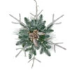 Northlight 24" Green And Winter White Frosted Mixed Pine Twig Snowflake Christmas Ornament 2 Northlight 24" Green And Winter White Frosted Mixed Pine Twig Snowflake Christmas Ornament -Ornaments Store northlight vm26560 99158.1587643945