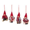 Northlight Set Of 4 Holiday Kids On Sleds Christmas Ornaments 4" -Ornaments Store northlight wu86327 75897.1665610749