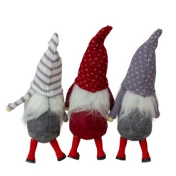 Northlight Set Of 3 Standing Gnome Christmas Ornaments 10" -Ornaments Store northlight wu86334 2 47833.1588415465