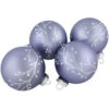 Northlight 4ct Matte Purple Glass Ball Christmas Ornaments With Branch Design 2.5" (63.5mm) 1 Northlight 4ct Matte Purple Glass Ball Christmas Ornaments With Branch Design 2.5" (63.5mm) -Ornaments Store northlight wy00127 2new 34585.1674812771