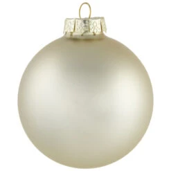 Northlight 6ct Gold 2-Finish Glass Ball Christmas Ornaments 3.25" (80mm) -Ornaments Store northlight wy00751 5 06296.1677147412