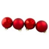 Northlight 4ct Red And Gold 2-Finish Glass Christmas Ball Ornaments 4" (100mm) 1 Northlight 4ct Red And Gold 2-Finish Glass Christmas Ball Ornaments 4" (100mm) -Ornaments Store northlight wy00768 71598.1664900436
