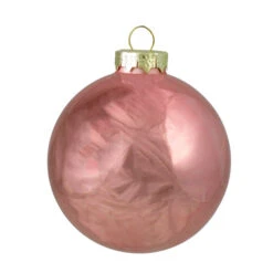 Northlight 4ct Pink 2-Finish Glass Christmas Ball Ornaments 4" (100mm) -Ornaments Store northlight wy00775 2 97202.1588351367