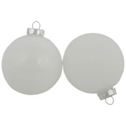 Northlight 96ct Red And White 3-Finish Christmas Glass Ball Ornaments 3.25" (80mm) -Ornaments Store northlight wy15210 3 updated2022 33638.1661968471