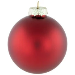 Northlight 96ct Shiny And Matte Red Glass Ball Christmas Ornaments 3.25 (80mm) 12 Northlight 96ct Shiny And Matte Red Glass Ball Christmas Ornaments 3.25 (80mm) -Ornaments Store northlight wy15212 4 42816.1677060912