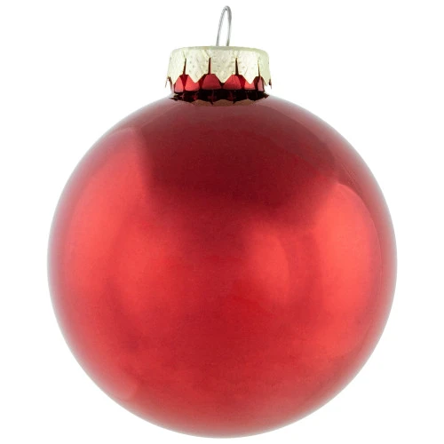 Northlight 96ct Shiny And Matte Red Glass Ball Christmas Ornaments 3.25 (80mm) 8 Northlight 96ct Shiny And Matte Red Glass Ball Christmas Ornaments 3.25 (80mm) - Image 6