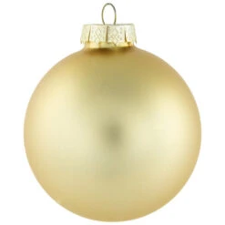 Northlight 72ct Red And Gold Matte Glass Christmas Ball Ornaments 4" (100mm) 13 Northlight 72ct Red And Gold Matte Glass Christmas Ball Ornaments 4" (100mm) -Ornaments Store northlight wy15214 2 53032.1677147730