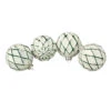 Northlight 4ct Emerald Green And White Matte Christmas Ball Ornaments 4" (100mm) 2 Northlight 4ct Emerald Green And White Matte Christmas Ball Ornaments 4" (100mm) -Ornaments Store northlight wy15220 58496.1587643016