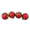 Northlight 4ct Matte Red With Pine Needles Glass Christmas Ball Ornaments 3.25" (80mm) 1 Northlight 4ct Matte Red With Pine Needles Glass Christmas Ball Ornaments 3.25" (80mm) -Ornaments Store northlight wy15224 50271.1587644066
