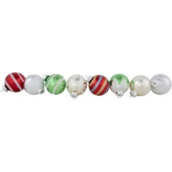 Northlight 12ct Multi Color Vintage Design Glass Ball Christmas Ornaments 2.25" (55mm) -Ornaments Store northlight wy15235 1 63823.1677147729