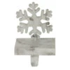 Northlight 7.25" White And Black Marbled Snowflake Christmas Stocking Holder 2 Northlight 7.25" White And Black Marbled Snowflake Christmas Stocking Holder -Ornaments Store northlight wy15239 56411.1587644957