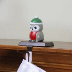 Northlight 6" Red And Green Perched Owl Christmas Stocking Holder -Ornaments Store northlight wy15244 3 86962.1587644068