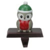 Northlight 6" Red And Green Perched Owl Christmas Stocking Holder -Ornaments Store northlight wy15244 54249.1587644068