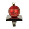 Northlight 5.5" Red And Gold Snowflake And Christmas Tree Ball Ornament Stocking Holder 2 Northlight 5.5" Red And Gold Snowflake And Christmas Tree Ball Ornament Stocking Holder -Ornaments Store northlight wy15259 40888.1664901050