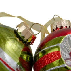 Northlight 6ct Silver And Red 2-Finish Retro Reflector Christmas Ball Ornaments 2.75" (55mm) 7 Northlight 6ct Silver And Red 2-Finish Retro Reflector Christmas Ball Ornaments 2.75" (55mm) -Ornaments Store northlight wy27590 1 69375.1668241546