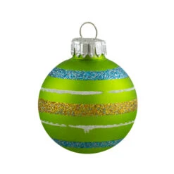 Northlight 10ct Green And Blue Matte Glass Christmas Ball Ornaments 1.75" (45mm) 9 Northlight 10ct Green And Blue Matte Glass Christmas Ball Ornaments 1.75" (45mm) -Ornaments Store northlight wy27597 1 63677.1665346758