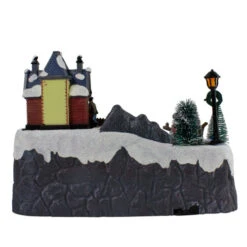 Northlight 10" LED Lighted Animated Train Christmas Village -Ornaments Store northlight xh27857 3 56806.1588406334