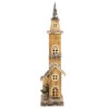 Northlight 23.5" LED Lighted Natural Wood Church With Tower Christmas Decoration -Ornaments Store northlight y02940 1new 42699.1671267763