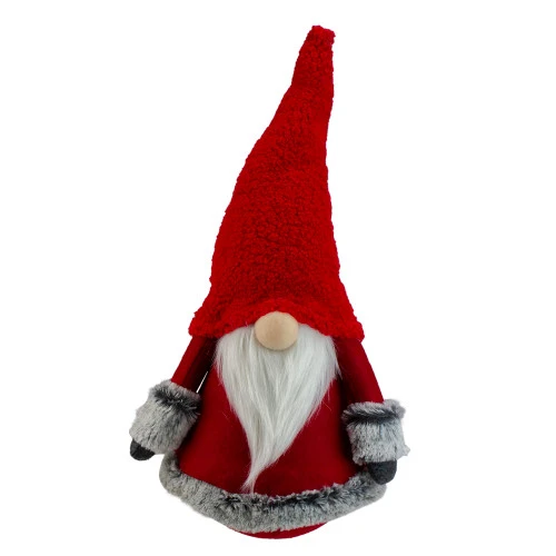 Northlight 17" Red And Gray Tumbling Santa Gnome With White Beard Christmas Figure 3 Northlight 17" Red And Gray Tumbling Santa Gnome With White Beard Christmas Figure