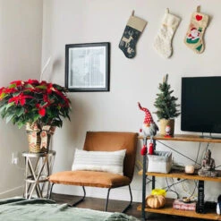 Northlight 24" Gray And Red Hanging Leg With Polka-Dot Snow Cap Smiling Gnome -Ornaments Store northlight yj3628420a 3 cxpic 23625.1677579786