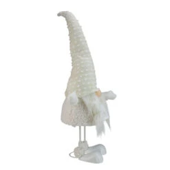 Northlight 24.5" White And Beige Sparkling Serena Christmas Gnome -Ornaments Store northlight yj37642 1 52374.1588415760