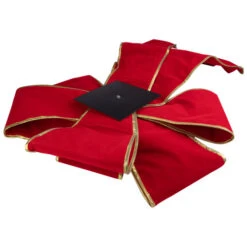 Northlight 40" Giant Red 3D 11-Loop Velveteen Christmas Bow With Gold Trim -Ornaments Store northlight ys28023 2 88454.1665173701