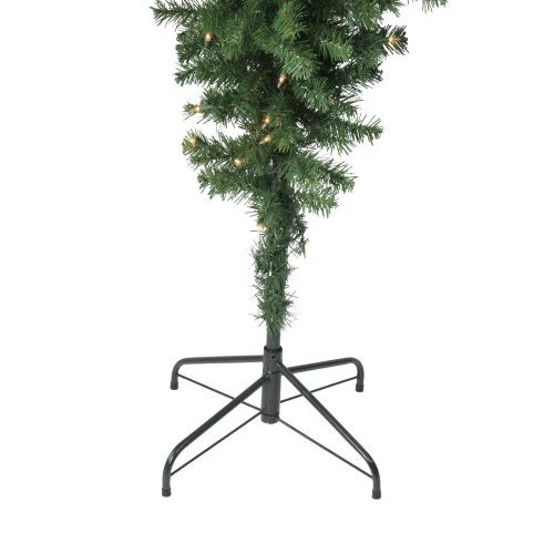 Northlight 5.5' Pre-Lit Medium Spruce Upside Down Artificial Christmas Tree - Clear Lights 5 Northlight 5.5' Pre-Lit Medium Spruce Upside Down Artificial Christmas Tree - Clear Lights - Image 3