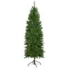 Northlight 7.5' Unlit Pencil White River Fir Artificial Christmas Tree -Ornaments Store northlight z16020 1main 03041.1665611032