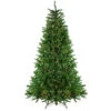 Northlight 7.5' Pre-Lit Slim Waterton Spruce Artificial Christmas Tree - Clear Lights