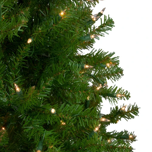 Northlight 4' Pre-Lit Full Northern Pine Artificial Christmas Tree, Clear Lights 4 Northlight 4' Pre-Lit Full Northern Pine Artificial Christmas Tree, Clear Lights - Image 2
