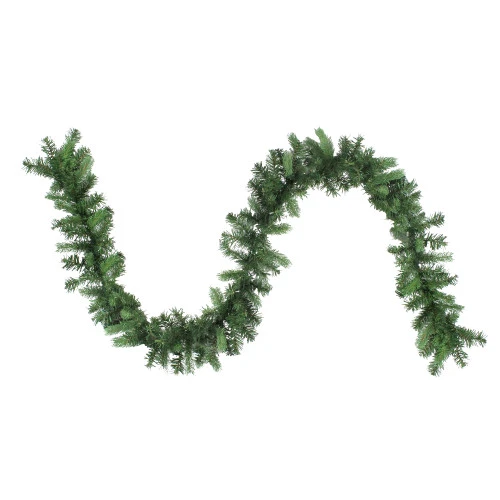 Northlight 9' X 10" Green Noble Fir Artificial Christmas Garland - Unlit 3 Northlight 9' X 10" Green Noble Fir Artificial Christmas Garland - Unlit