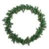 Northlight Pre-Lit Buffalo Fir Artificial Christmas Wreath - 30-Inch, Clear Lights -Ornaments Store northlight z99648 45442.1588397389