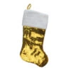 Northlight 22.75" Gold And Silver Reversible Sequined Christmas Stocking -Ornaments Store northlightl27913 1 63143.1588396864