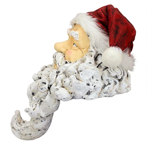 14" Santa Stocking Mantel Holder 4 14" Santa Stocking Mantel Holder - Image 2