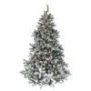Northlight 7.5' Pre-Lit Full Flocked Natural Emerald Artificial Christmas Tree - Warm Clear Lights -Ornaments Store p5kt3m6fmdnemrlgxy1cn1e0xfxmnq6d 26074.1665610431