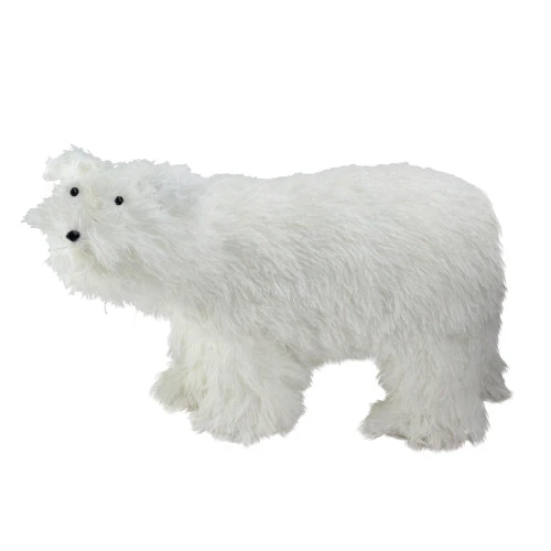 Northlight 17" White Contemporary Standing Polar Bear Christmas Figurine 3 Northlight 17" White Contemporary Standing Polar Bear Christmas Figurine