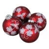 Northlight 4ct Red And White Floral Christmas Ball Ornaments 3.25" (100mm) -Ornaments Store pqdhr7k7xqpfdoy2uiphzclih1c3gso6 85381.1588350508