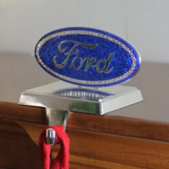Northlight 5" Blue And Silver Officially Licensed Iconic Ford Logo Christmas Stocking Holder -Ornaments Store qddmyqrugrnqpphtdko1v0jxpny8grop 42515.1665580317