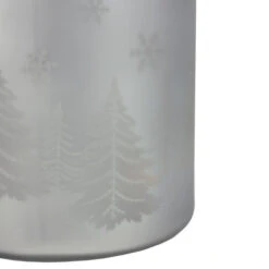 Northlight 10" Matte Silver Christmas Trees And Snowflakes Pillar Candle Holder With Handle -Ornaments Store qielks4h4j7awbfe2nk1jpoe2zbkdayn 42630.1588350260