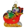 Christopher Radko Sleigh Full Of Delights Glass Christmas Ornament 1019907 -Ornaments Store radko 1019907 73525.1588414386
