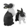 Set Of 2 Black And White Bunny Rabbit Figures Table Top Easter Spring Decorations 10" 2 Set Of 2 Black And White Bunny Rabbit Figures Table Top Easter Spring Decorations 10" -Ornaments Store raz203810209 04635.1588396711