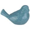 5.5" Pastel Blue Tabletop Bird Figurine -Ornaments Store raz 3916072 blue 94742.1588399983