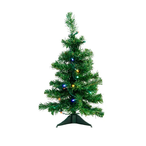 Northlight 2' Pre-Lit Medium Mixed Classic Pine Artificial Christmas Tree - Multicolor LED Lights 3 Northlight 2' Pre-Lit Medium Mixed Classic Pine Artificial Christmas Tree - Multicolor LED Lights